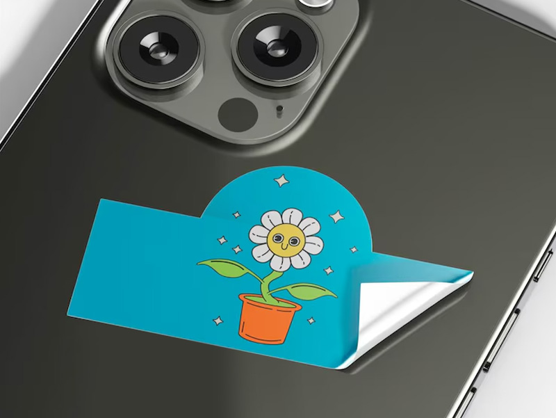 Легкосъемные этикетки на телефон